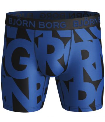 Bjornborg Short for Him Performance 1P blauw M -