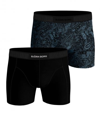 Bjornborg Shorts for Him Combed Cotton 2P blauw Xl -
