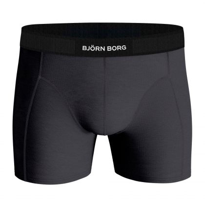 Bjornborg Shorts for Him Combed Cotton 2P grijs M -