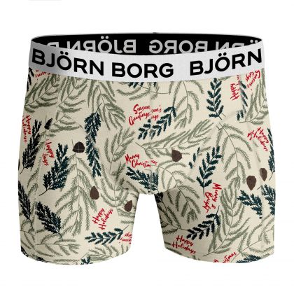 Bjornborg Shorts for Him Combed Cotton 2P groen M -