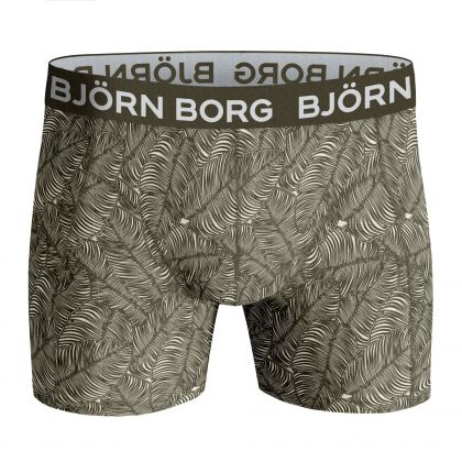 Bjornborg Shorts for Him Combed Cotton 2P groen M -