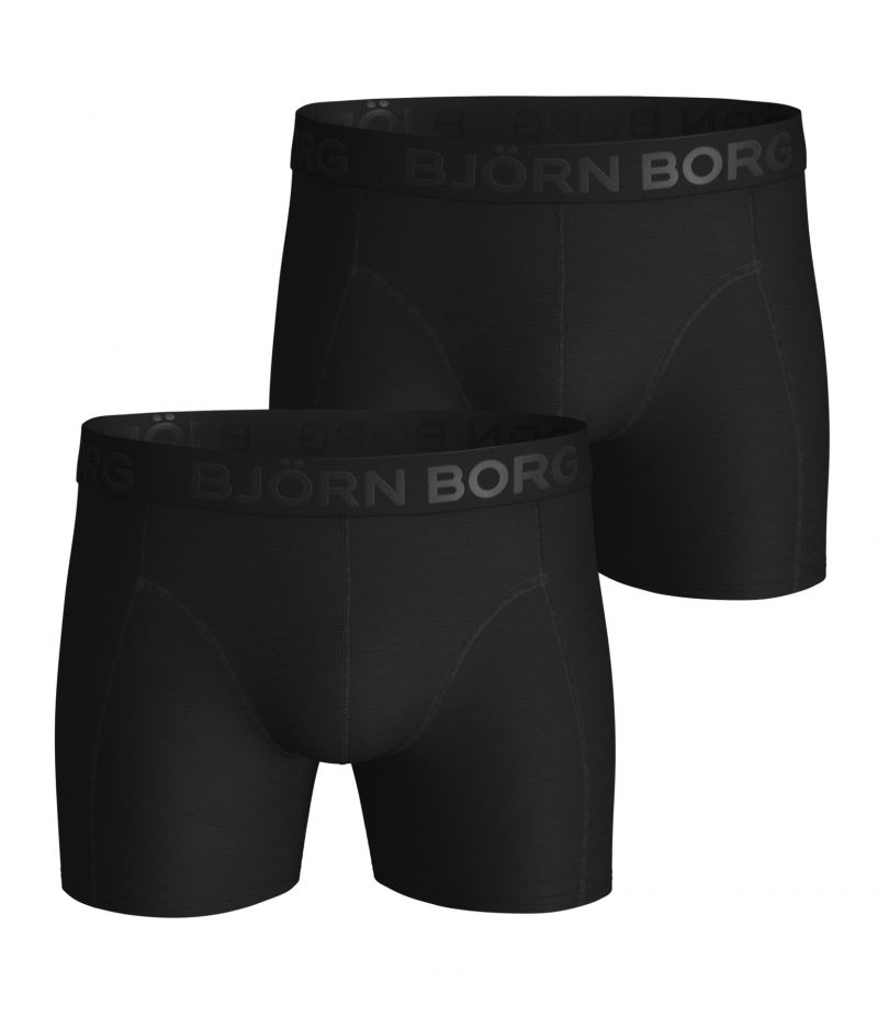 Bjornborg Shorts for Him Combed Cotton 2P zwart Xxl -