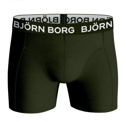 Bjornborg Shorts for Him Combed Cotton 3P groen Xl -