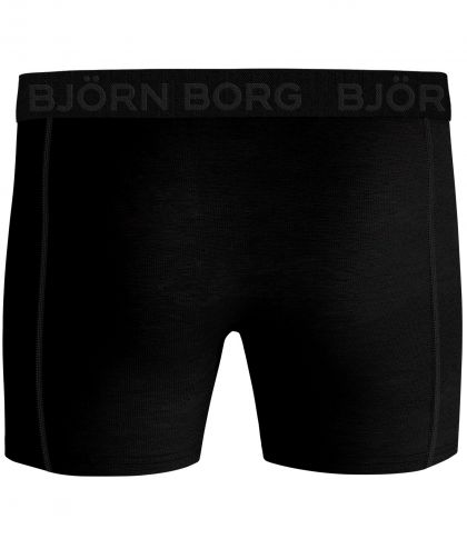 Bjornborg Shorts for Him Combed Cotton 3P zwart S -