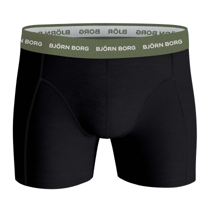 Bjornborg Shorts for Him Cotton Stretch 3 Pack groen M -