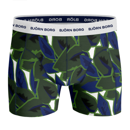 Bjornborg Shorts for Him Cotton Stretch 3 Pack groen M -