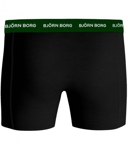 Bjornborg Shorts for Him Cotton Stretch 3 Pack zwart S -