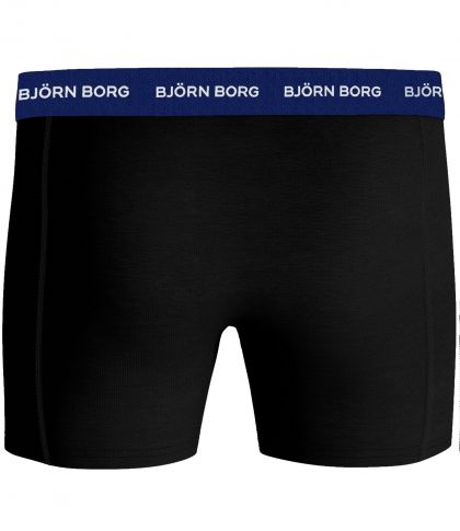 Bjornborg Shorts for Him Cotton Stretch 3 Pack zwart S -