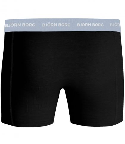 Bjornborg Shorts for Him Cotton Stretch 3 Pack zwart S -