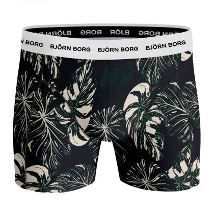 Bjornborg Shorts for Him Cotton Stretch 3Pack groen S -