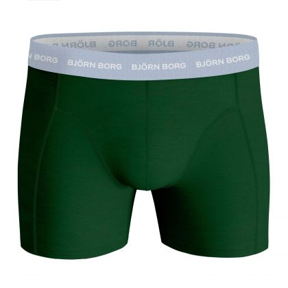 Bjornborg Shorts for Him Cotton Stretch 3Pack groen S -