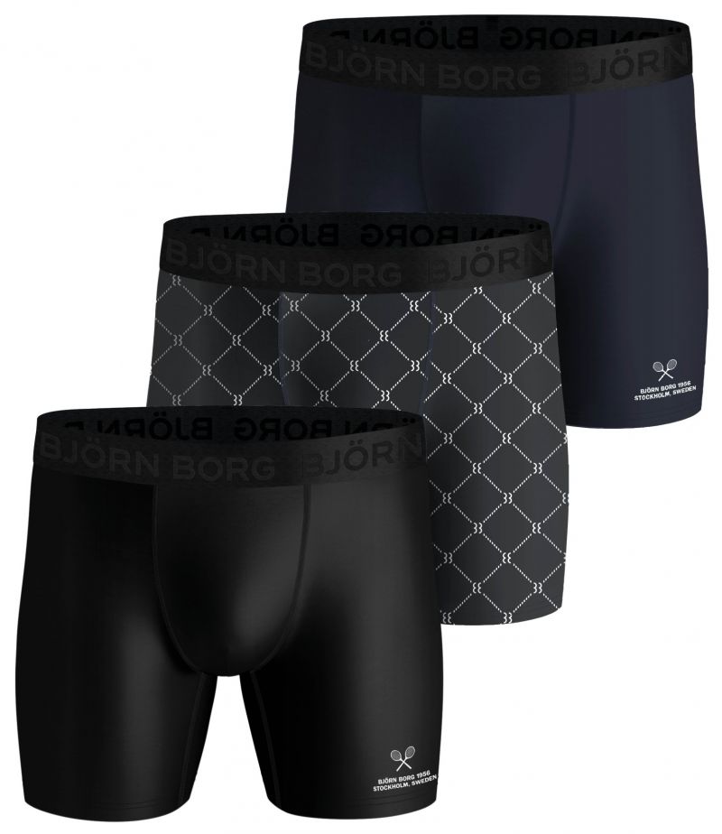 Bjornborg Shorts for Him Performance 3P blauw Xl -