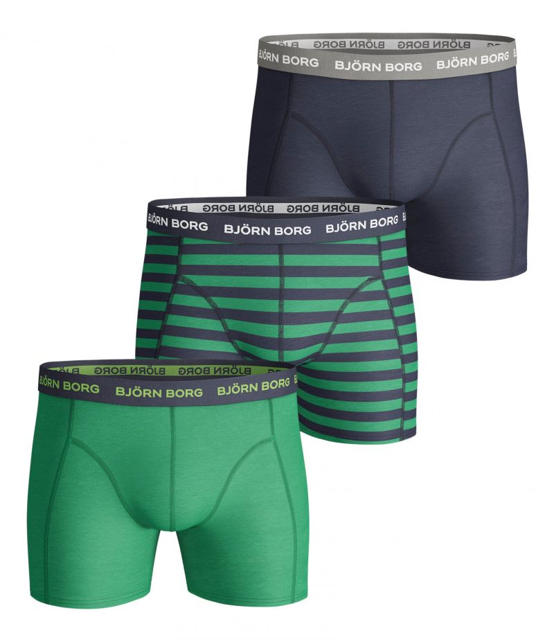 Bjornborg Shorts for Him3P groen L -