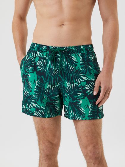Bjornborg Zwemshort print groen M -