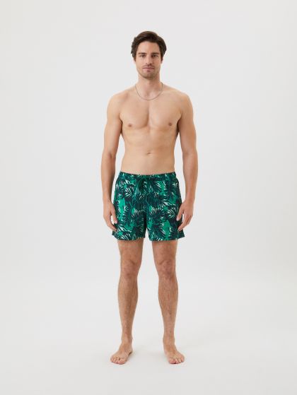 Bjornborg Zwemshort print groen M -