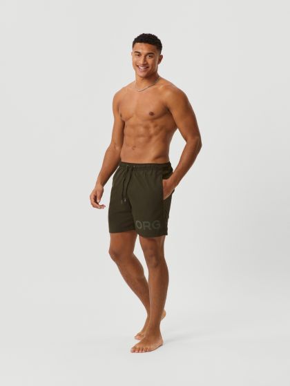 Bjornborg Zwemshort Sheldon groen S -