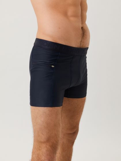 Bjornborg Zwemshort stretch blauw Xs -