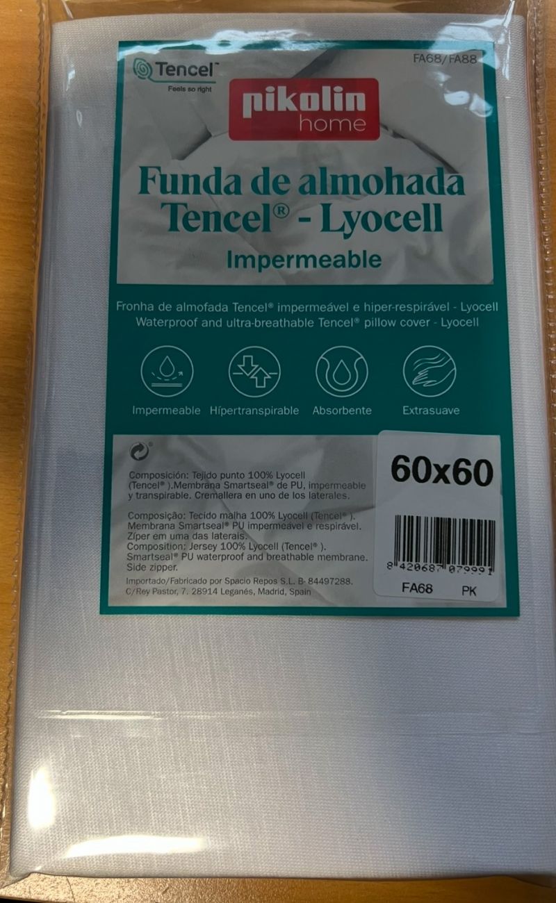 Bonnanotte Matrasbeschermer tencel pikolin wit 160/200 -