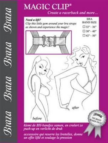 Braza Magic Clip huidskleur - -