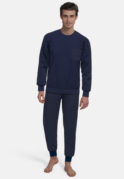 Bugatti Pyjama blauw 54 -