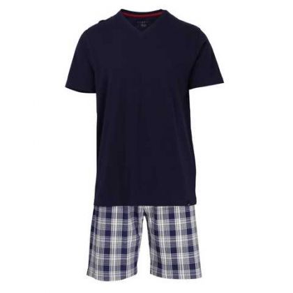Bugatti Pyjama V-neck blauw 52 -