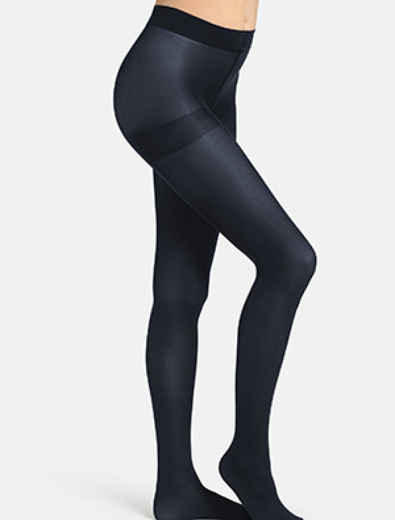 Camano Everday 60 Den Matt Tights 2P blauw 42-44 -