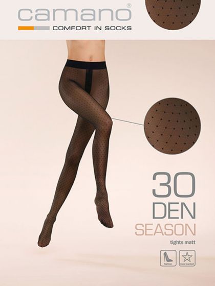 Camano Season 30 DEN Tights 1P zwart S -