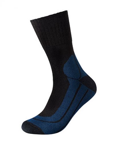 Camano Unisex all mountain outdoor Socks 1p blauw 35-38 -