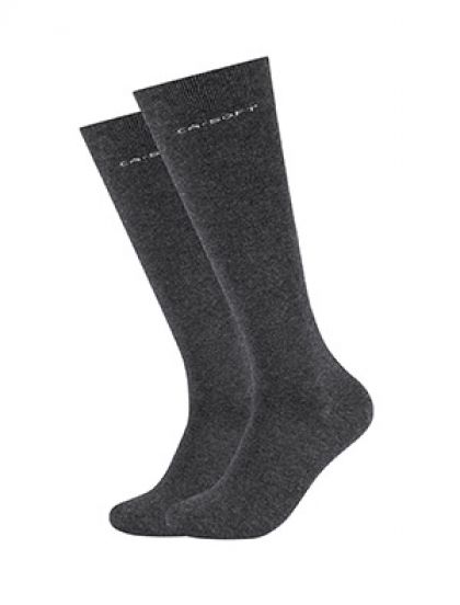 Camano Unisex ca-soft Knee-high 2p grijs 39-42