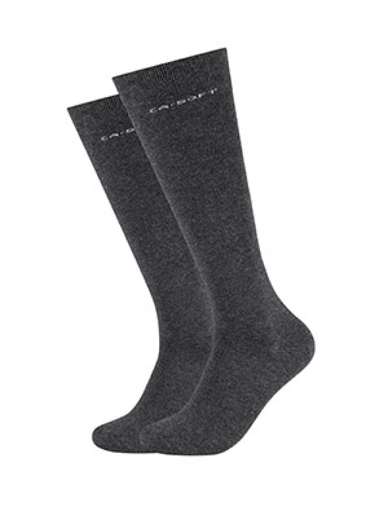 Camano Unisex ca-soft Knee-high 2p grijs 39-42