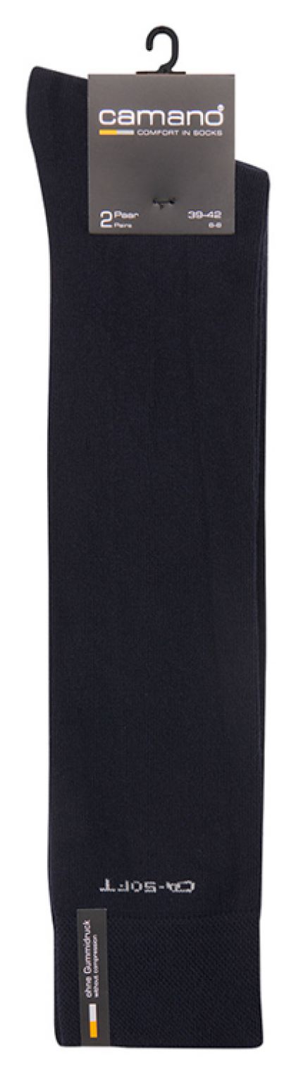 Camano Unisex ca-soft Knee-high 2p grijs 39-42
