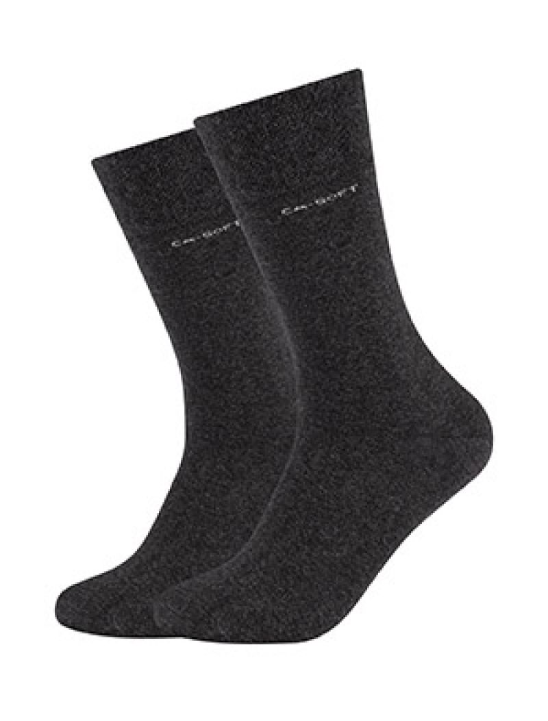 Camano Unisex ca-soft Socks 2p grijs 39-42