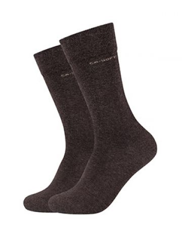 Camano Unisex ca-soft Socks 2p bruin 43-46 -