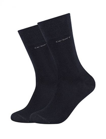 Camano Unisex ca-soft Socks 2p blauw 39-42