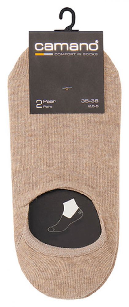 Camano Unisex comfort Footies 2p wit 39-42 -