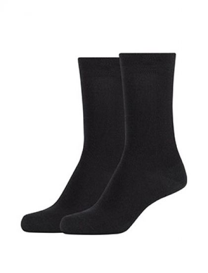 Camano Women ca-soft fine Socks 2p zwart 35-38 -