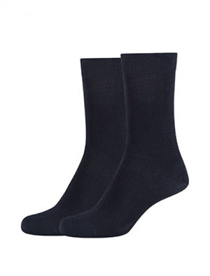 Camano Women ca-soft fine Socks 2p blauw 39-42 -