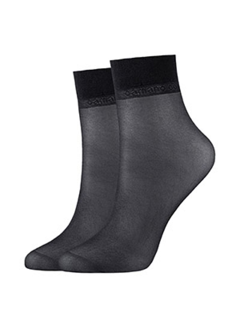 Camano Women everyday Socks 20 DEN 2p zwart 39-42 -