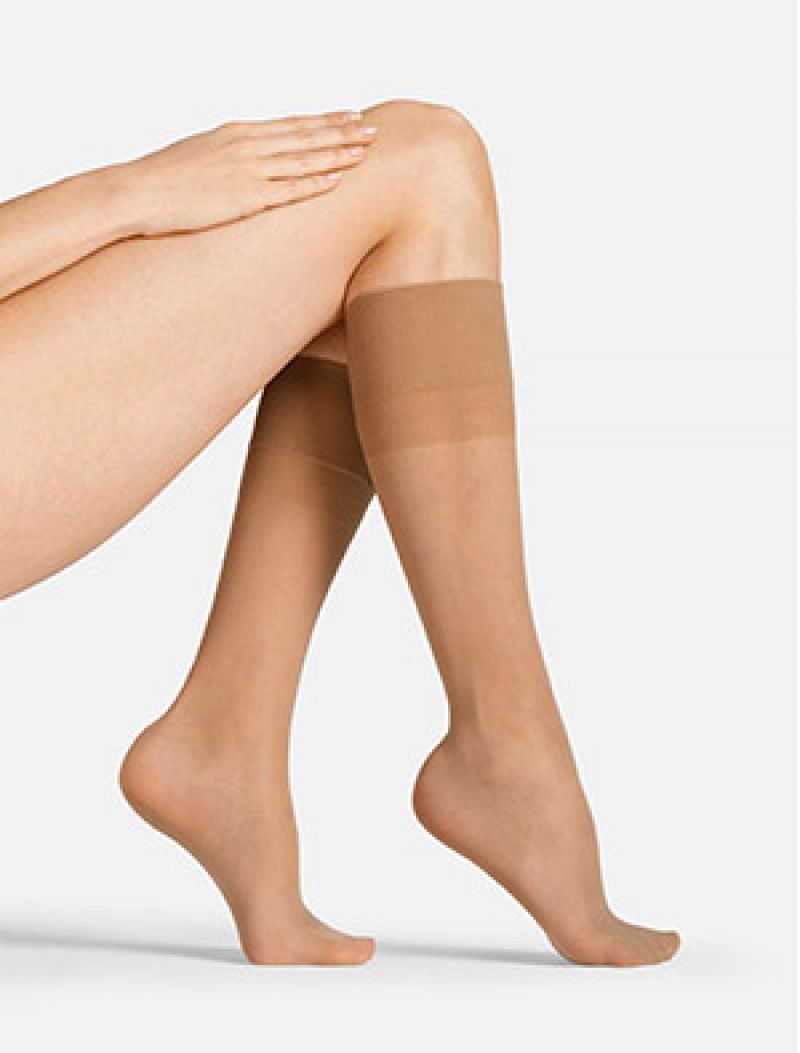 Camano Women Eveyday Knee-Highs 20 DEN 2p huidskleur 39-42 -