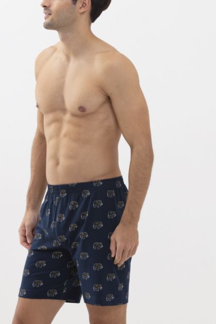 Mey Broek kort Serie Harlingen blauw Xl -