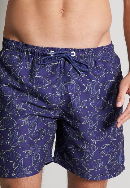 Ceceba Losse zwemshort blauw M -