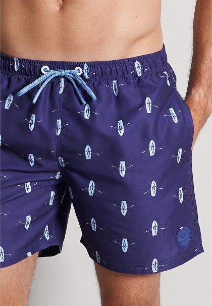 Ceceba Losse zwemshort blauw M -