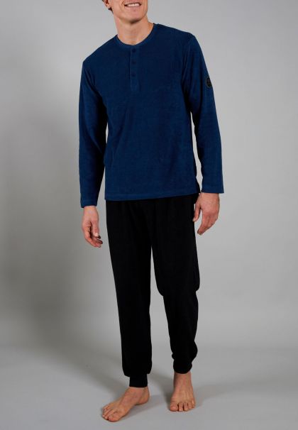 Ceceba Pyjama badstof blauw 54 -