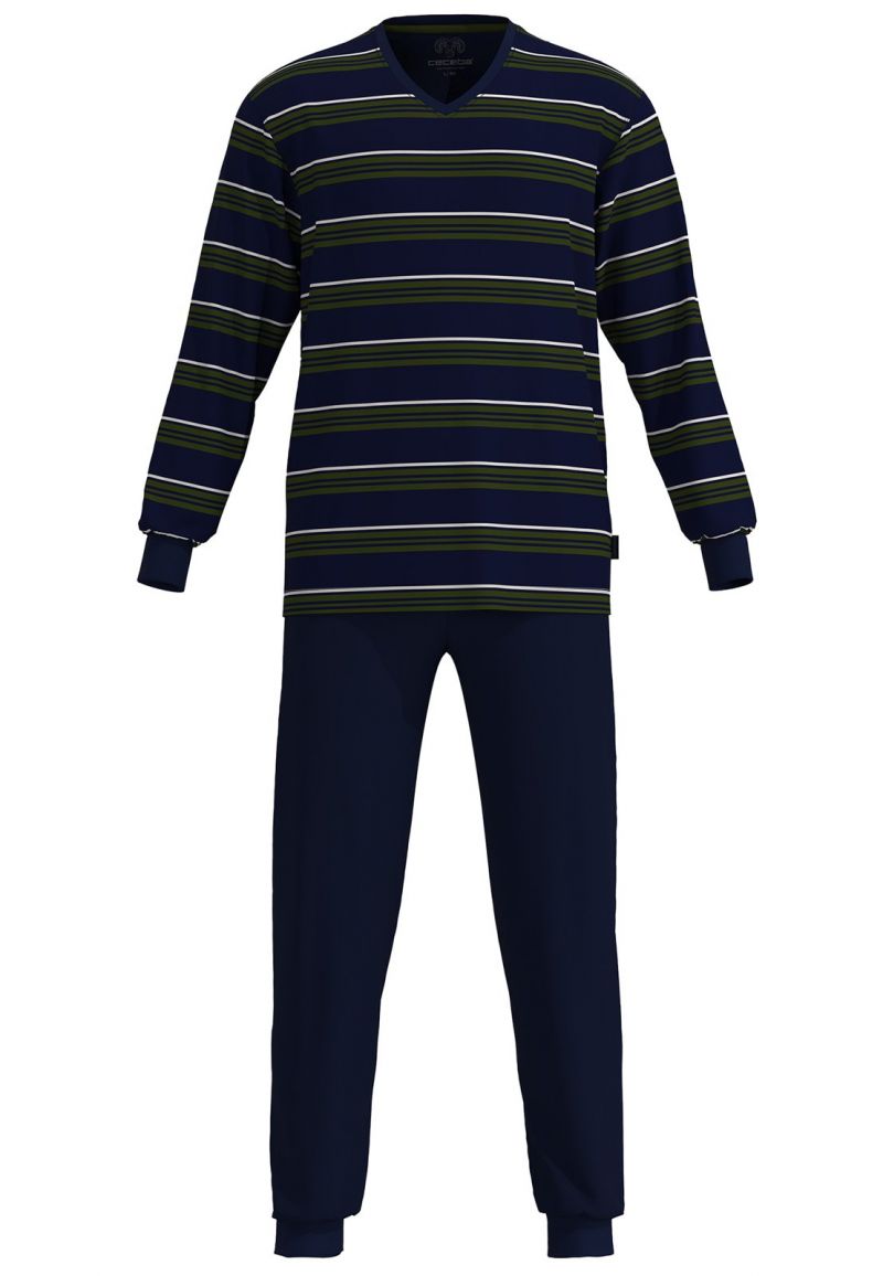 Ceceba Pyjama interlock blauw 50 -