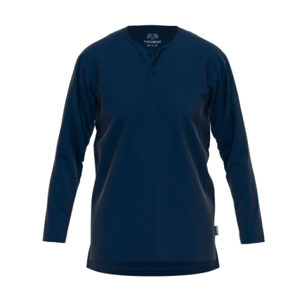 Ceceba T-shirt lange mouw blauw 52 -