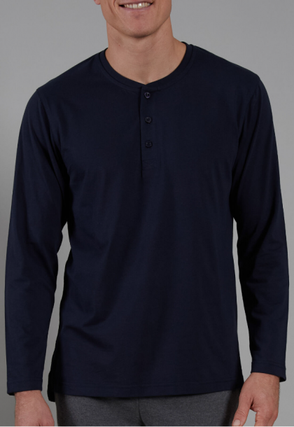 Ceceba T-shirt lange mouw blauw 52 -