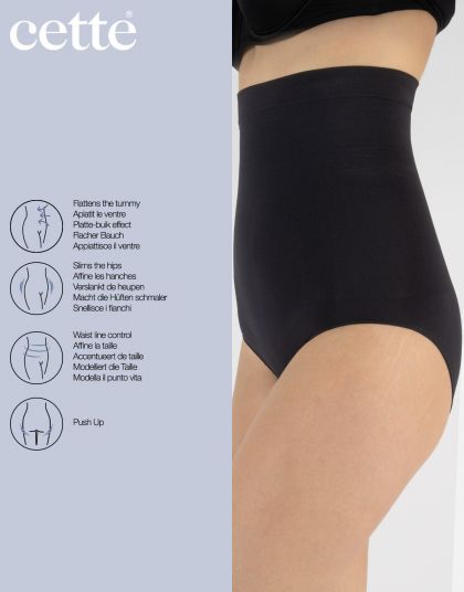 Cette Sculpt - High Waist Shaping Knickers zwart L/xl -