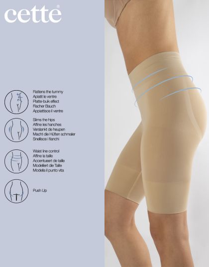 Cette Seamless shapping shorts huidskleur Xxl -