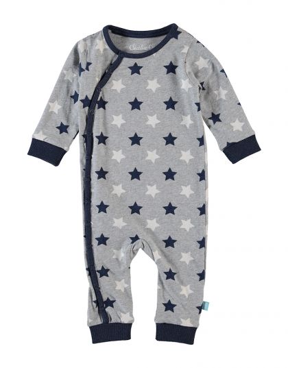 Charliechoe Baby boys jumpsuit blauw 62/68 -
