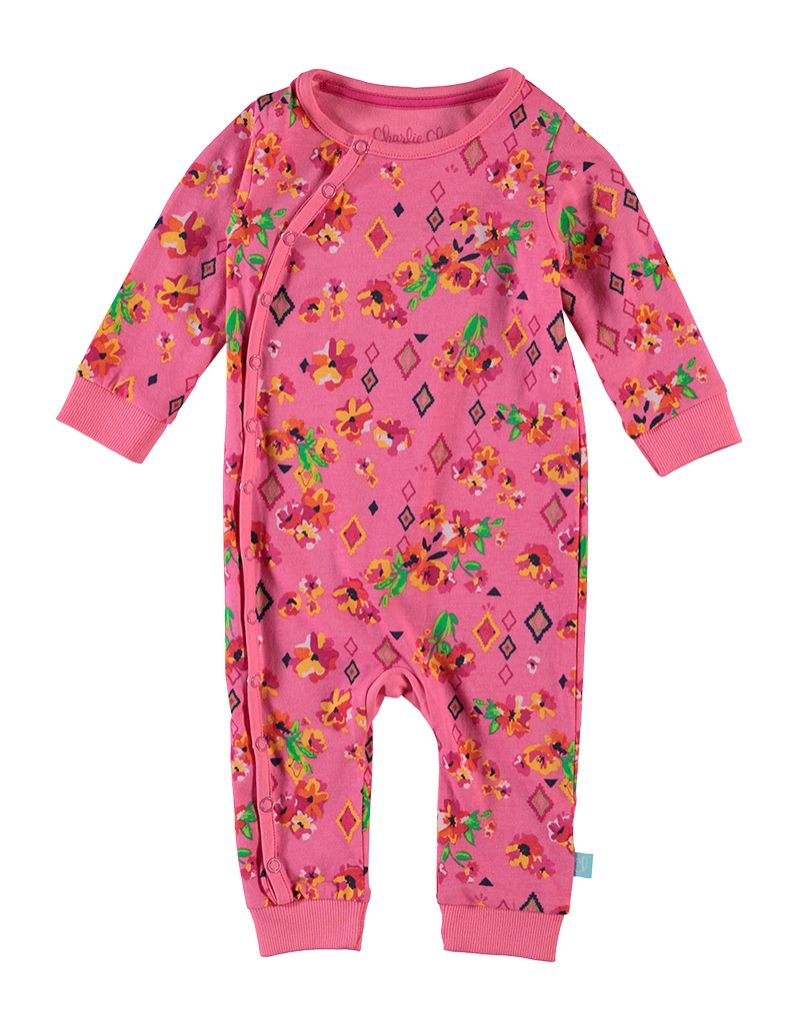 Charliechoe Baby Girls jumpsuit fuchsia 50/56 -